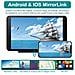 7 Pollici Portatile Wireless Carplay Android Auto Airplay Autolink, Chiamate Bluetooth Musica Gps Online Mappa Navigation Car Radio Audio - Foto miniatura 4