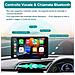 7 Pollici Portatile Wireless Carplay Android Auto Airplay Autolink, Chiamate Bluetooth Musica Gps Online Mappa Navigation Car Radio Audio - Foto miniatura 5