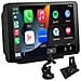7 Pollici Portatile Wireless Carplay Android Auto Airplay Autolink, Chiamate Bluetooth Musica Gps Online Mappa Navigation Car Radio Audio - Foto miniatura 1