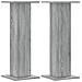 Supporti Altoparlanti 2 Pz Grigio 30x30x80 Cm In Multistrato - Foto miniatura 2