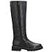 Black Elegant Closed Ladies' Boots Stivali Pelle Scarpe Donna Nero Eu 38, D1w73-00 - Foto miniatura 3