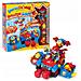 Veicolo Da Combattimento Con Pugile A Palloncino Con 3 Eroi Kazoom Kids Superthings, Multicolore - Foto miniatura 2