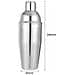 Shaker Per Cocktail In Acciaio Inossidabile 750 Ml - Foto miniatura 2