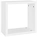 Mensole Parete A Cubo 4 Pz Bianche 30x15x30 Cm - Foto miniatura 6