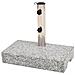 Lusso Casadino -  Base Per Parasole In Granito Rettangolare 25 Kg - Foto miniatura 2