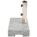 Lusso Casadino -  Base Per Parasole In Granito Rettangolare 25 Kg - Foto miniatura 1