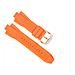Cinturino In Silicone Compatibile Con Michael Kors Mk8184 8729 9020 Con Attacco Convesso Orange - Foto miniatura 2