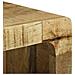 Armadio TV 80x30x25 cm Legno massello di mango grezzo - Foto miniatura 7