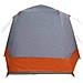 Tenda da campeggio Grigio e arancione 420 x 420 x 227 cm - Foto miniatura 6