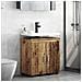 Mobile per lavabo da bagno TULUM Legno vecchio 60 x 34 x 63 cm - Foto miniatura 4