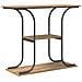 Tavolo consolle rovere artigianale 101 x 35 x 80.5 cm - Foto miniatura 1