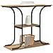 Tavolo consolle rovere artigianale 101 x 35 x 80.5 cm - Foto miniatura 3