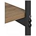 Tavolo consolle rovere artigianale 101 x 35 x 80.5 cm - Foto miniatura 8