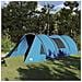 Tenda a tunnel con tetto Blu e Grigio 778 x 356 x 210 cm - Foto miniatura 2