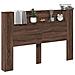 Testiera Rovere Marrone 160 x 16,5 x 103,5 cm Legno multistrato - Foto miniatura 3