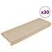 Tappeti Autoadesivi Scale Aspetto Sisal 30 pz 65x21x4 cm Berber - Foto miniatura 1