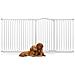 Bettacare Cancelletto Per Cani Extra Alto Con Parte Superiore Incurvata, 216cm - 225cm, Bianco Opaco, Extra Alto Con 100cm Di Altezza - Foto miniatura 1