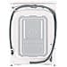 F4NX5009THB Lavatrice Intelligente 9 kg Classe A-40% Ivory White /Nero - Foto miniatura 20