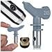 Ugello Di Spruzzatura Ultraheavy 245 - Larghezza 10cm | Compatibile Con Graco, Titan, Wagner | Metallo Nichelato, Resistente Alla Corrosione - Foto miniatura 1