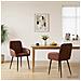 Sedie da pranzo 2 pcs Similpelle Marrone Lucido 57 x 50 x 85 cm - Foto miniatura 2