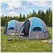 Tenda familiare con telo da pioggia resistente all'acqua Blu - Foto miniatura 2
