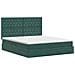 Letto con contenitore e materasso Verde Scuro 140 x 200 cm - Foto miniatura 8