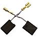 Spazzole di carbone per Bosch GBF 65 A - 6,3 x 16 x 22 mm - coppia - Foto miniatura 2