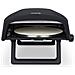 GINO640, forno pizza a gas, acciaio inox, superficie 32cm, girevole a 360°, pietra Cordierite, fino 500°C, piedi pieghevoli, pala per pizza - Foto miniatura 2