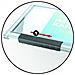 10 portabadge pushbox mono per 1 tessera 54x87mm - Foto miniatura 1