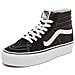 Sneakers Donna Vans Premium Vn0a3tkn6bt1 - Sk8-hi Platform Black / white - Foto miniatura 5
