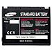 Batteria Pila Di Ricambio Samsung Ab463446bucstd Per C120 C130 C140 800 Mah Nero - Foto miniatura 3