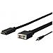 Vivolink Prohdmivga1 Cavo E Adattatore Video 1 M Hdmi Tipo A [standard] Vga [d-sub] Nero (pro Hdmi To Vga + Audio - . - - Foto miniatura 1