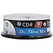 Cre00015 Cd-r 80min/700mb/52x Cakebox (25 Disc) - Foto miniatura 2