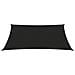 Vela Parasole 160 g / m² Nera 2x3,5 m in HDPE - Foto miniatura 3