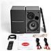 R1280dbs Altoparlante Wireless 2.0-42w Rms Bluetooth Legno Con Venature - Foto miniatura 6