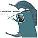 Custodia Compatibile Con Samsung Galaxy A52 4g / 5g In Liquid Verde - Coperchio Protettivo In Silicone Tpu Flessibile - Foto miniatura 2