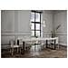 Tavolo Tecno Premium Allungabile Bianco Frassino 90x180 Allungato 440 Telaio Antracite - Foto miniatura 1