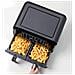 AIRY FRYER DUAL Friggitrice ad Aria Calda 00C462300AR0 Capacità 3.4 Kg 1700 Watt Colore Nero - Foto miniatura 2