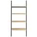 Scaffale Pendente 4 Livelli Marrone Chiaro E Nero 64x34x150,5cm - Foto miniatura 3