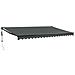 Tenda Sole Automatica Retrattile Antracite 5x3 m - Foto miniatura 1