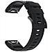 Cinturino Per Orologio Garmin Fenix 7s/6s/5s, Garmin Instinct 2s 20 Mm Black - Foto miniatura 1
