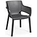 Veel Van 6 Monoblok Fauteuils - Stapelbaar In Kunsthars - Converteerbare Vorm - 3d (mesh) -co-afwerking - Allibert By - - Foto miniatura 1