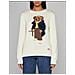 Donna Maglia Ralph Lauren ''polo Bear'' In Cotone Tg L - Foto miniatura 2