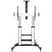 FT100TE-125 Supporto TV a parete 2,54 m (100") Nero, Argento - Foto miniatura 1