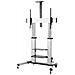 FT100TE-125 Supporto TV a parete 2,54 m (100") Nero, Argento - Foto miniatura 3