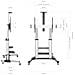 FT100TE-125 Supporto TV a parete 2,54 m (100") Nero, Argento - Foto miniatura 4