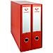 Classificatore A Leva 35 X 29 X 16 Cm Rosso Din A4 - Foto miniatura 1