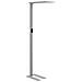 Lampada Da Pavimento Led Metallo Argento 196 Cm Orion - Foto miniatura 4