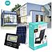 Trade Shop - Faro Faretto Led Pannello Solare Fotovoltaico Ip67 60 W Con Telecomando Led-8192 - Foto miniatura 1