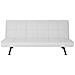 Divano Letto 3 Posti Hasle Tessuto Grigio Chiaro - Foto miniatura 6